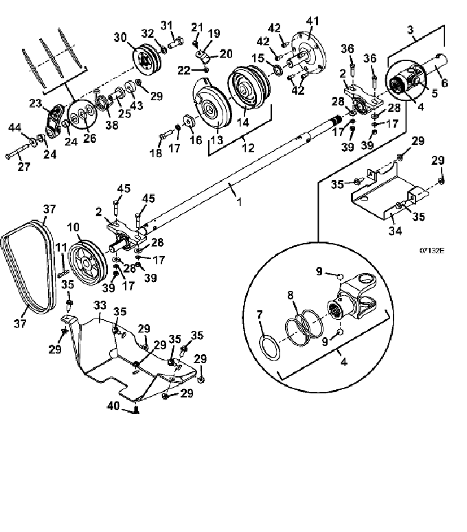 PTO Shaft & Clutch Assembly