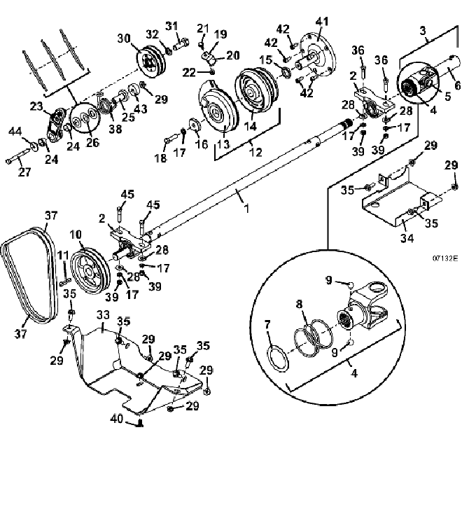 PTO Shaft & Clutch Assembly