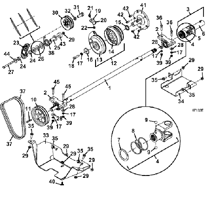 PTO Shaft & Clutch Assembly