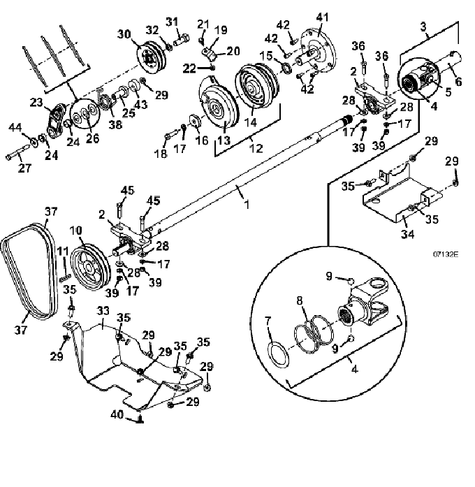 PTO Shaft & Clutch Assembly