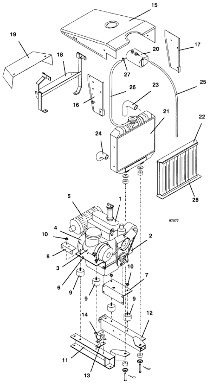 Engine Assembly Diagram