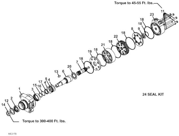 G2 Pump Breakdown Diagram