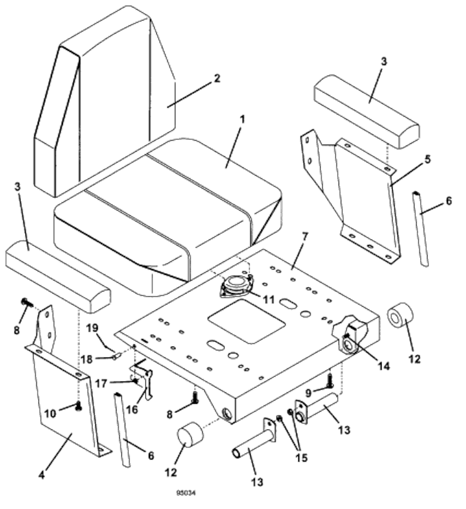 Seat Assembly Diagram