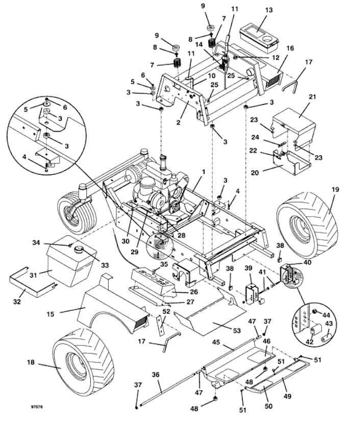 Tractor Assembly Diagram