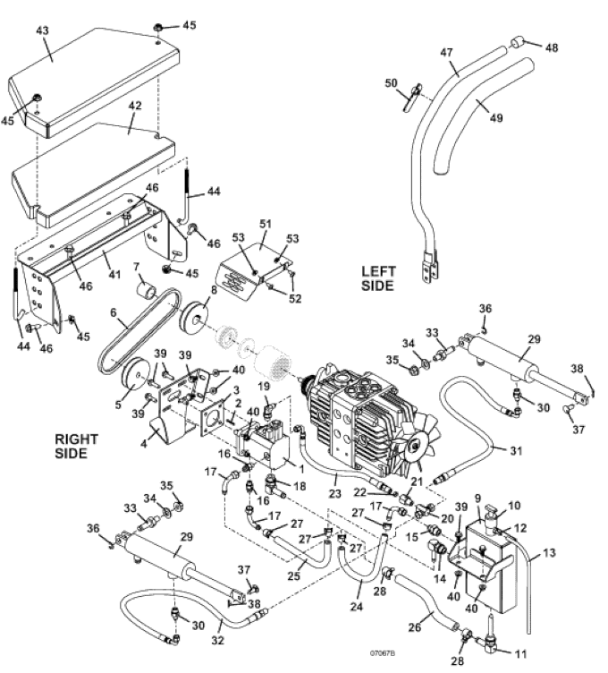 Hydraulic Lift Assembly