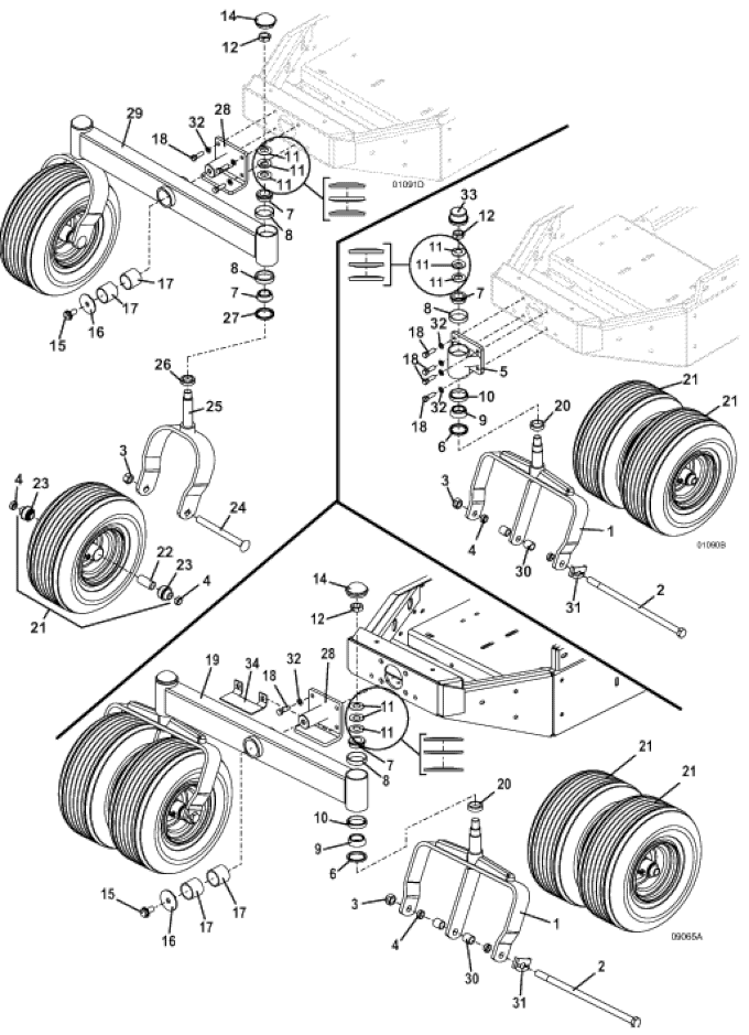 Tail Wheel Assembly