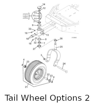 Tail Wheel Assembly 2