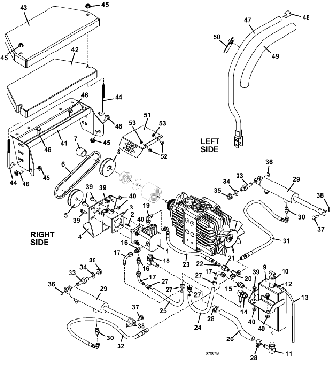 Hydraulic Lift Assembly