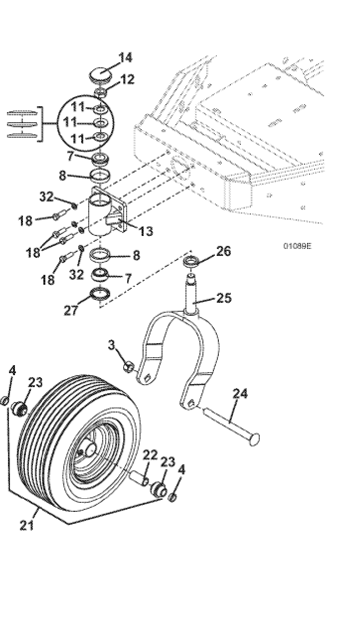 Tail Wheel Assembly