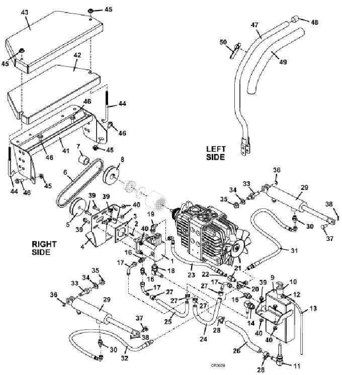 Optional Hydraulic Lift Assembly