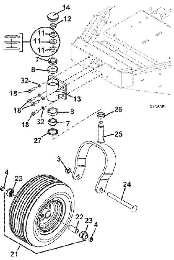 Tail Wheel Assembly