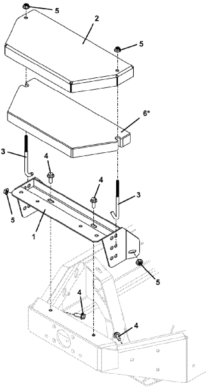 Counterweight Mount Kit