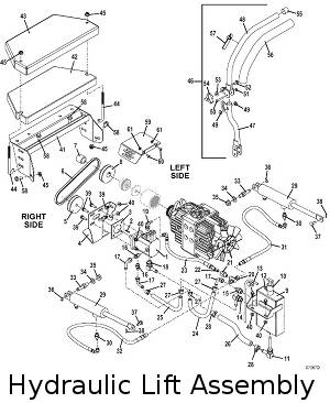 hydraulic lift assembly