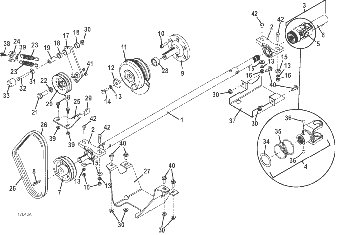 PTO Shaft Clutch and Assembly