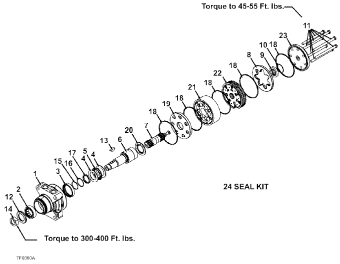 Wheel Motor and Brake Assembly