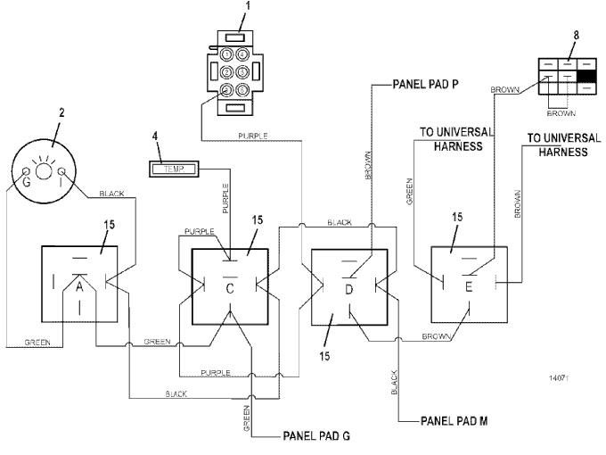 High Temp Wiring Harness