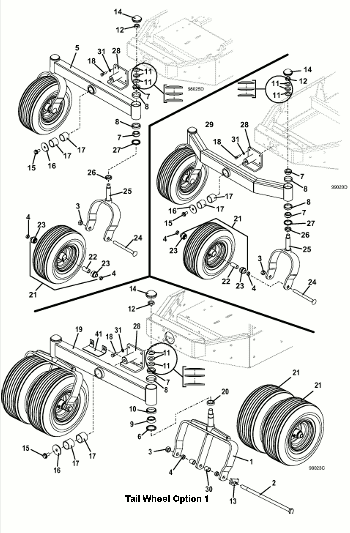 Tail Wheel Options