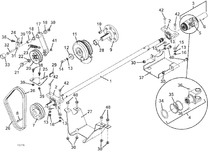 PTO Shaft Clutch and Assembly