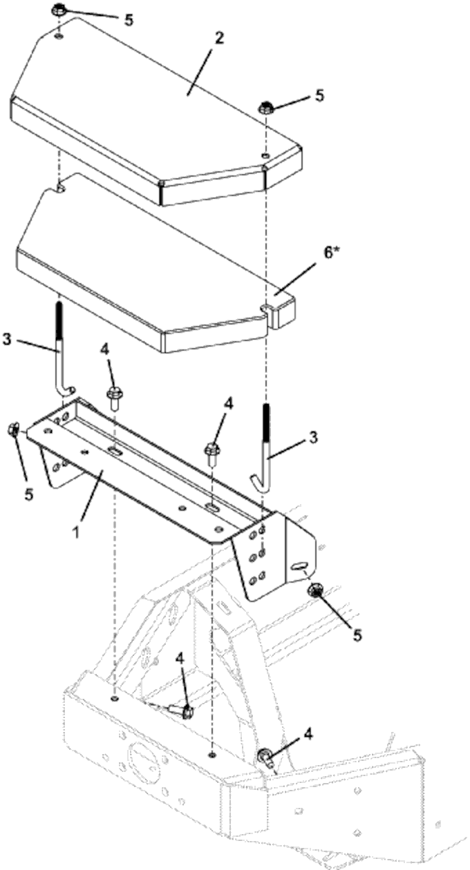 Counterweight Mount Kit