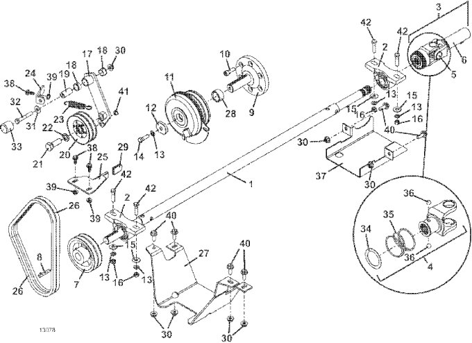 PTO Shaft Clutch and Assembly