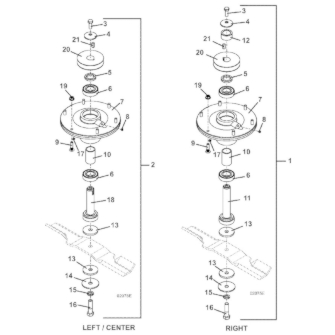 Blade Spindle Assembly