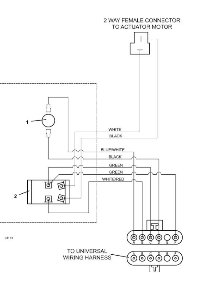 Powerfold Wiring