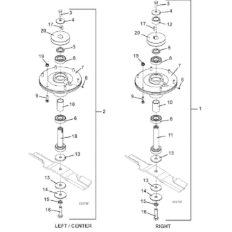 Blade Spindle Assembly