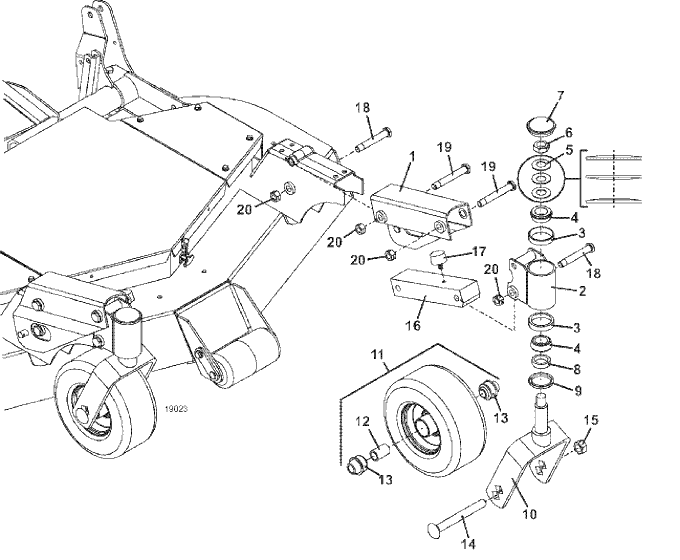 Wheel Lift Assembly