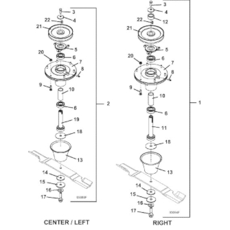 Blade Spindle Assembly