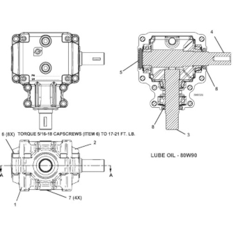 Gearbox 390026 Diagram