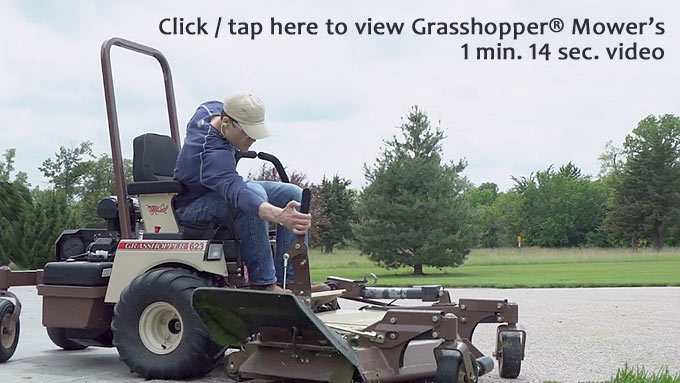 Grasshopper side discharge control