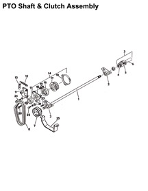 PTO Shaft & Clutch Assembly