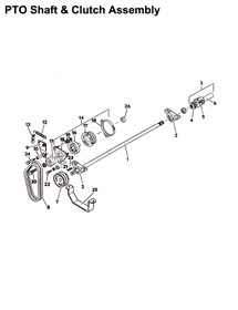 PTO Shaft & Clutch Assembly