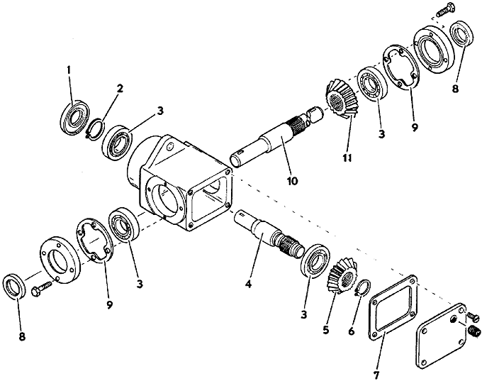 T-Drive Gearbox Assembly