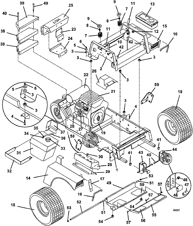 Grasshopper 720k on sale engine