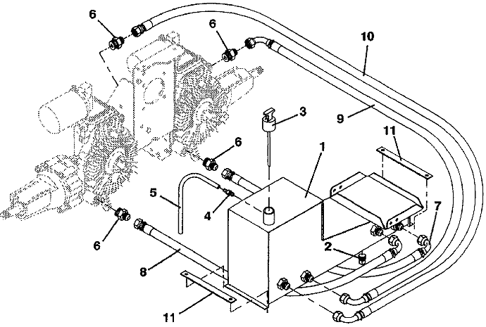 Reservoir and Hose Assembly