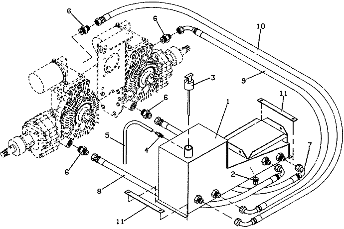 Reservoir and Hose Assembly