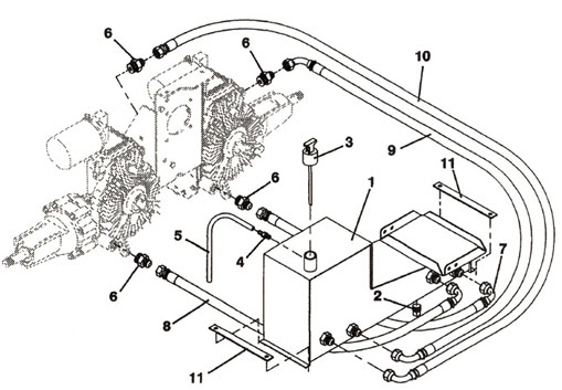 Reservoir & Hose Assembly