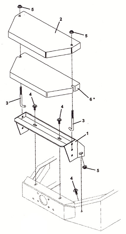 Counterweight Mount Kit