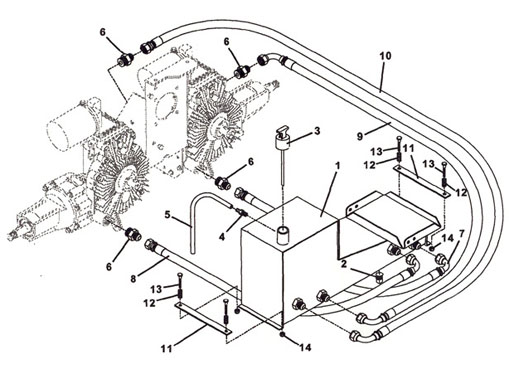 Reservoir & Hose Assembly