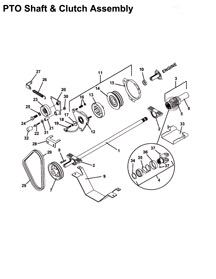 PTO Shaft & Clutch Assembly