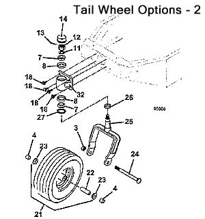 Tail Wheel Assembly 2