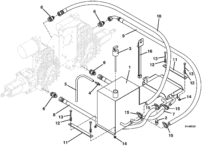 Reservoir Hose Assembly