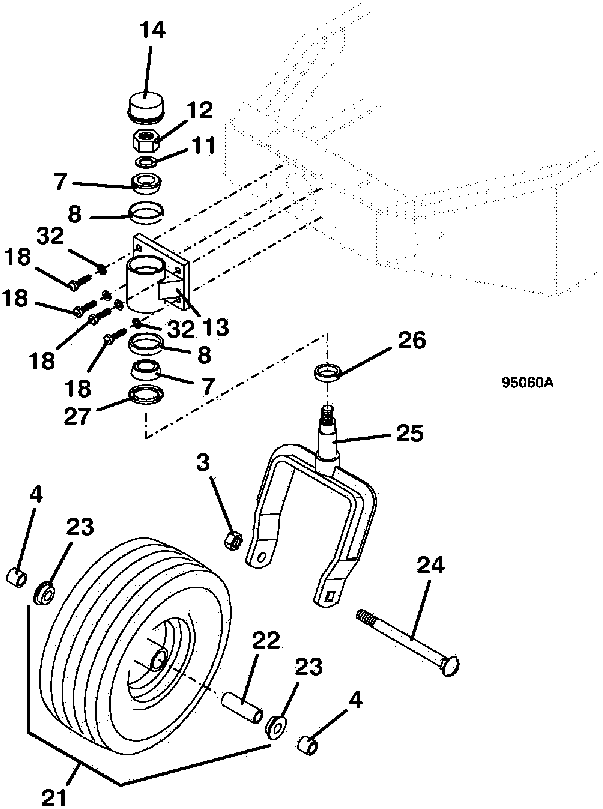 Tail Wheel Assembly 2