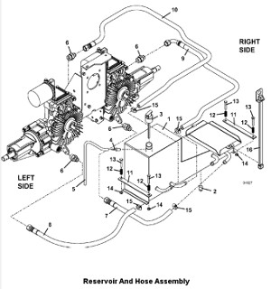 Reservoir and Hose Assembly