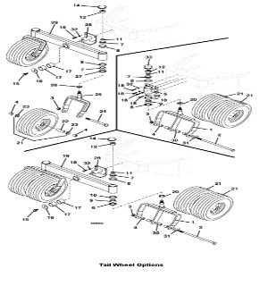 Tail Wheel Assembly 1