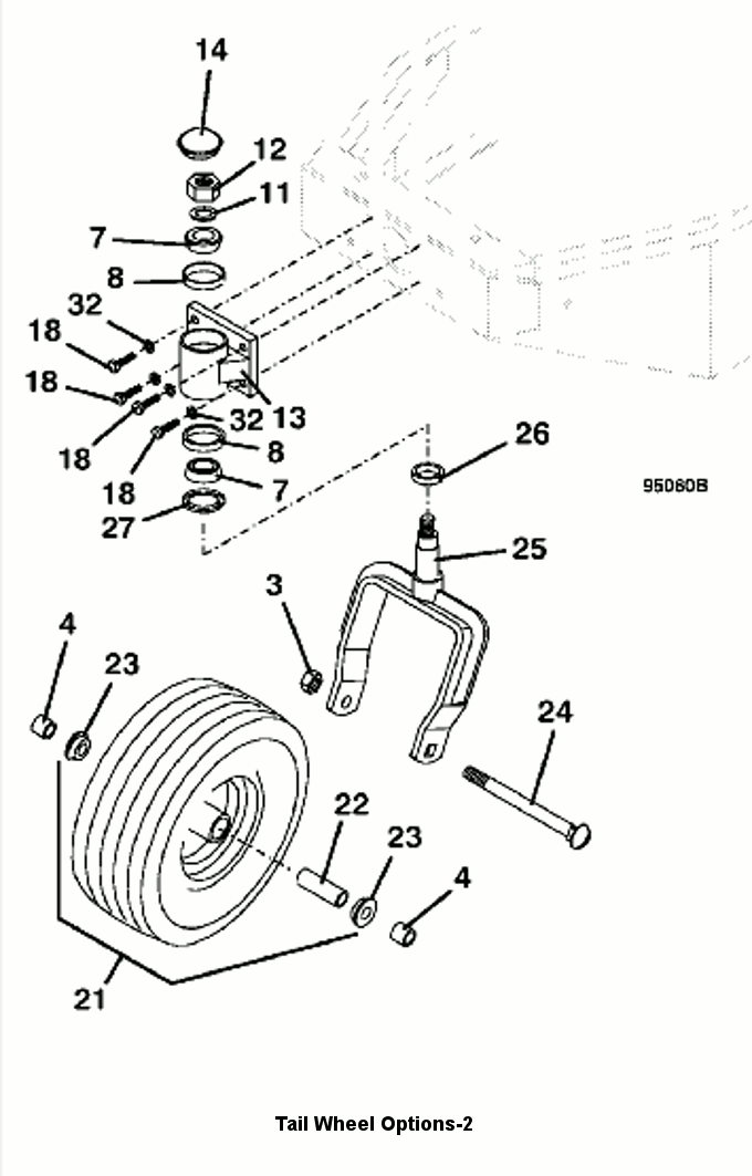 Tail Wheel Assembly 2