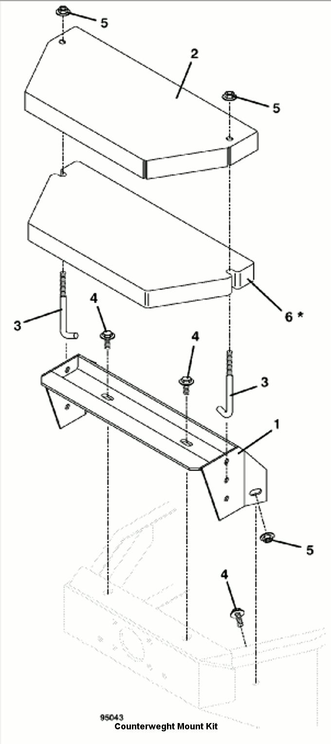 Counterweight Mount Kit