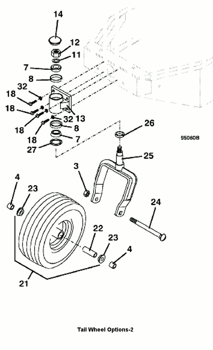 Tail Wheel Assembly 2