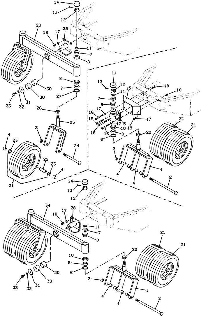 Tail Wheel Assembly